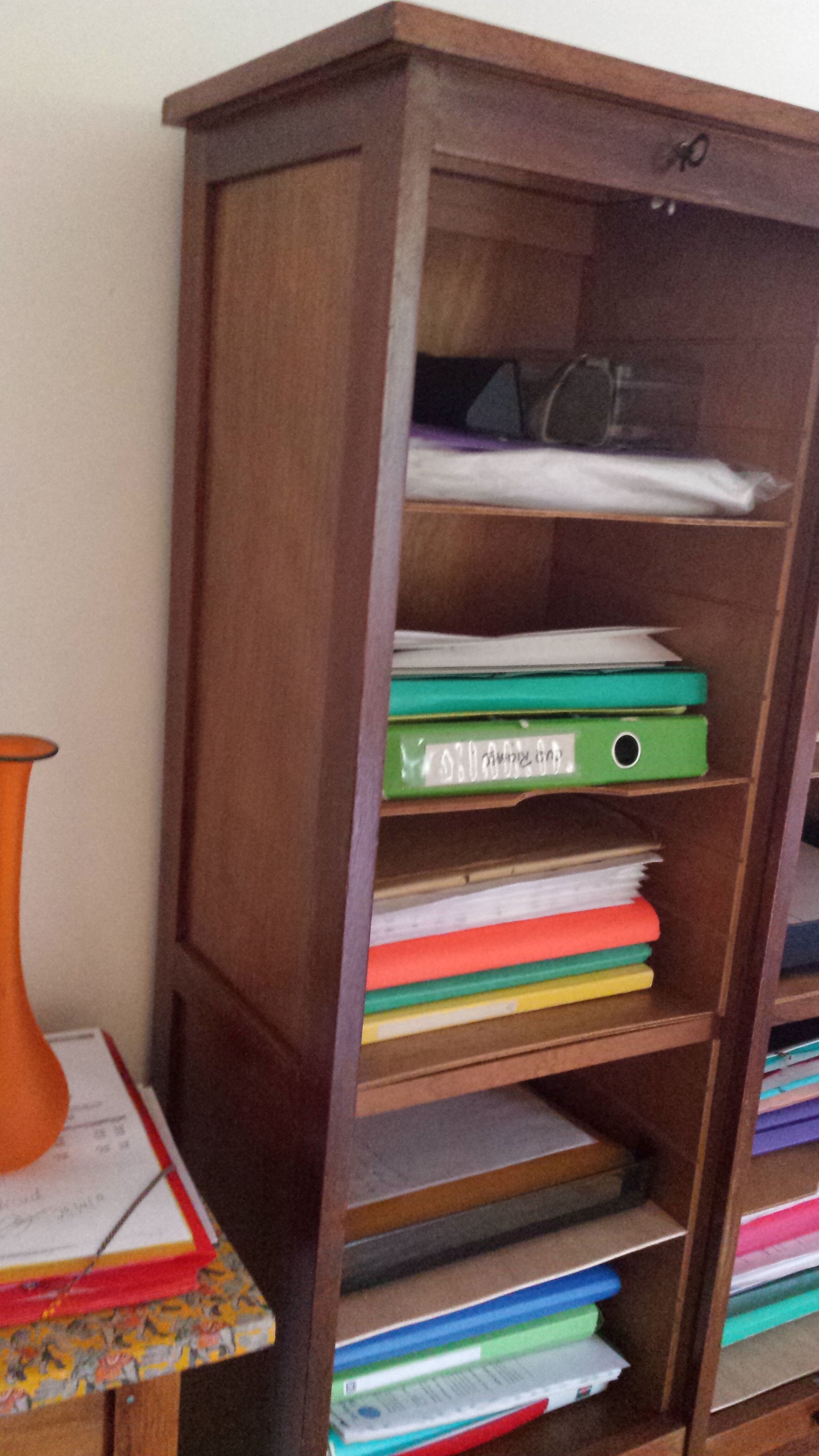 Double antique curtain binder