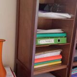 Double antique curtain binder