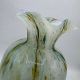 Vase opaline flammée