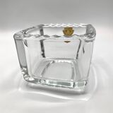 SKLO UNION Ashtray with pestle • 1960 • Czechoslovakia • Pressed glass
