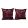 Lot de 2 housses de coussin turque vintage 51x51 cm