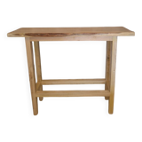 Console en châtaignier