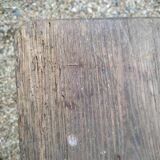 Patinated solid wood farm bench dpc 1122435
