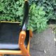 Scandinavian skay chairs and vintage blond wood 60s