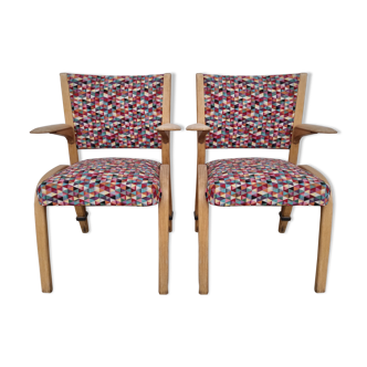 2 Hugues Steiner Chairs 60s