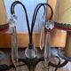 Pair of Italian bedside lamps from the 1950s