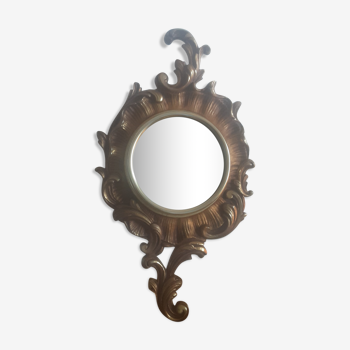 Bronze wall mirror - vintage