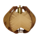 Camel lamp woven to hang