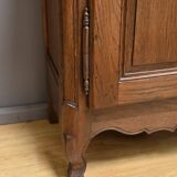 Solid oak sideboard, Louis XV style – Mid-19th century