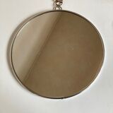 Mirror 1960 golden brutalist chain
