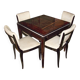 Table de bridge et 4 chaises Art Deco 1930s Lot de 5 elements