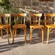 4 vintage Baumann bistro chairs