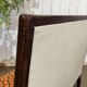 1930s bistro bench, upholstery and fabric completely redone.