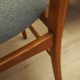 Set of six teak chairs, Danish design, 1970s, production: Denmark