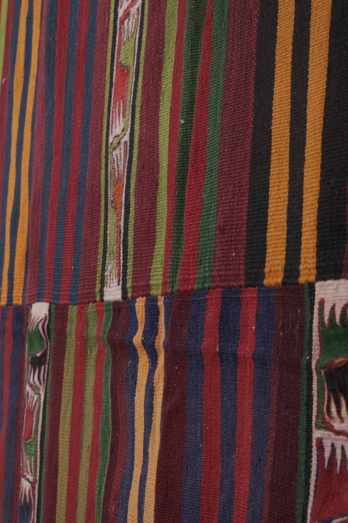 Tapis Kilim turc vintage tissé main