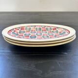 Set of 3 retro dishes
