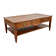Coffee table in solid cherry wood