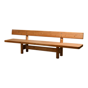 Banc en bois de pin massif par