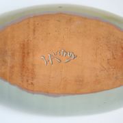 Dish or large grey pocket empty in the Scandinavian style of Jean Austruy in Vallauris