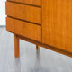 Enfilade années 60, teck, 149cm