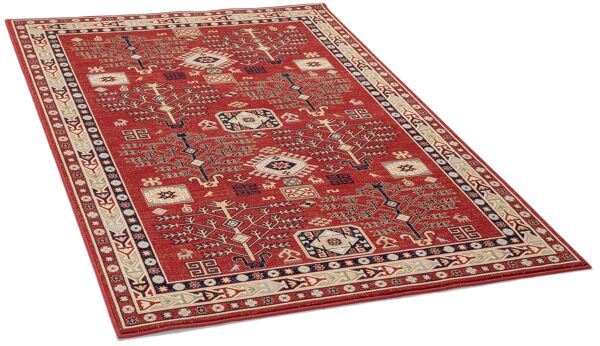 Tapis ethnique rouge 160x230 m d'orient enny