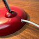 Lampe de table articulée en métal rouge 6786 par Christian Dell pour Kaiser Idell, années 1960