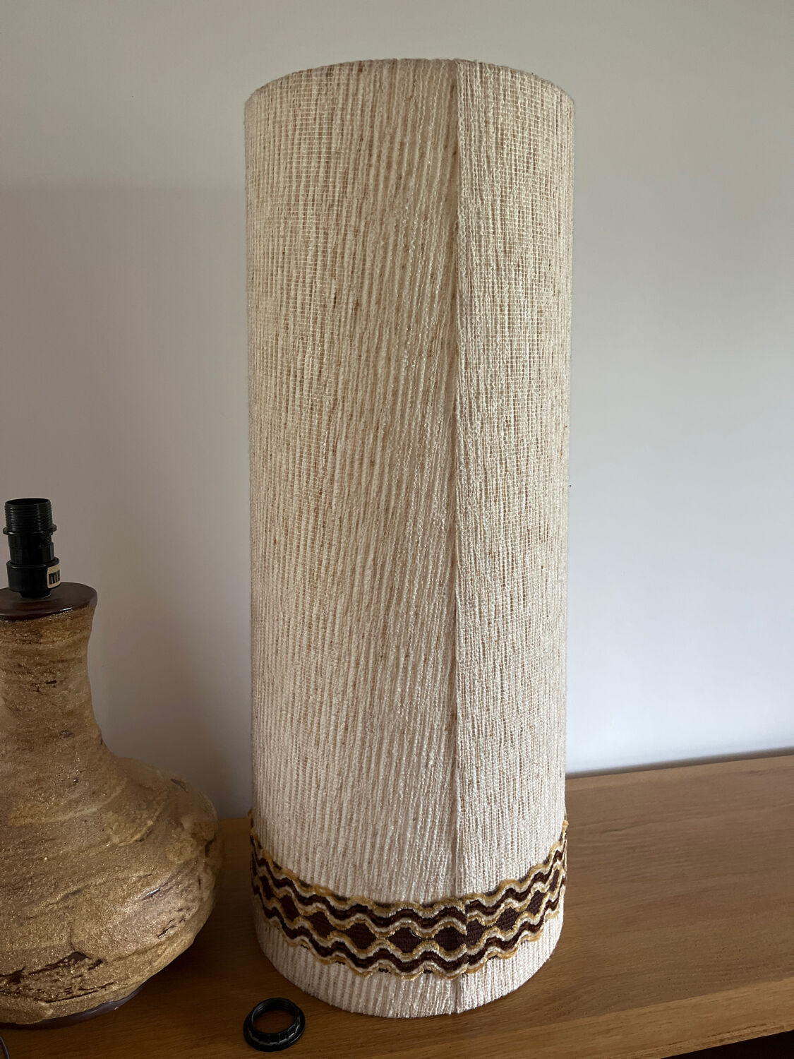Fat Lava solar lamp in glazed stoneware, 1960s.