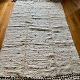 Berber Beni Ouarain handmade rug with colorful polka dots, 100% wool