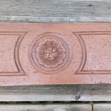 Carved front in solid wood