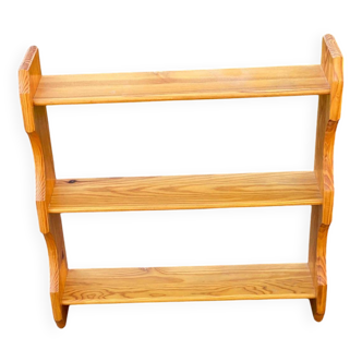 Solid pine wall shelf