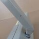 WALDMANN articulated workshop lamp with two industrial clamp arms for architects.