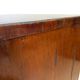 Italian art deco burl walnut chest of drawers, 1850s.