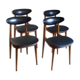 Chaises « Licorne » par Baumann années 70/80