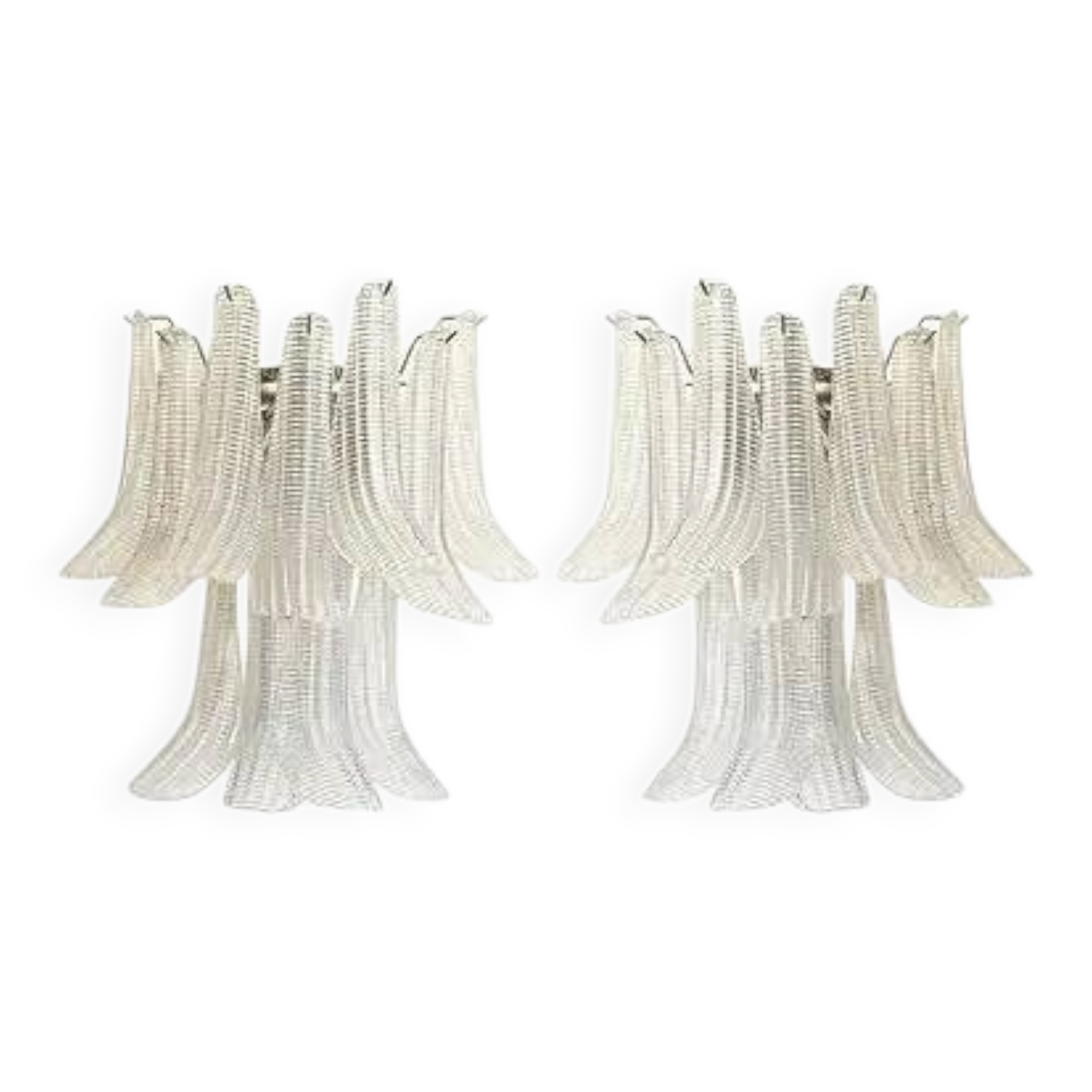 Murano Glass Wall Sconces by Simoeng, Set of 2