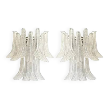Murano Glass Wall Sconces by Simoeng, Set of 2