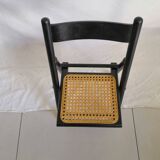 Vintage canage child folding chair