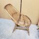 Series of rattan armchairs from the 70s