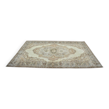 Oushak Turkish Vintage Rug sku 3273