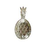 Silver plated metal empty pocket