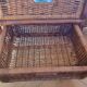 Pair of restored vintage rattan bedside tables – 3 drawers