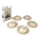 Set of 5 cups and 5 under cup old gien model tamaris
