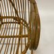 Fauteuil en rotin vintage par Dirk van Sliedregt Rohe Noordwolde 1960 des Pays-Bas
