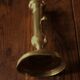 Brass pusher torch candle holder