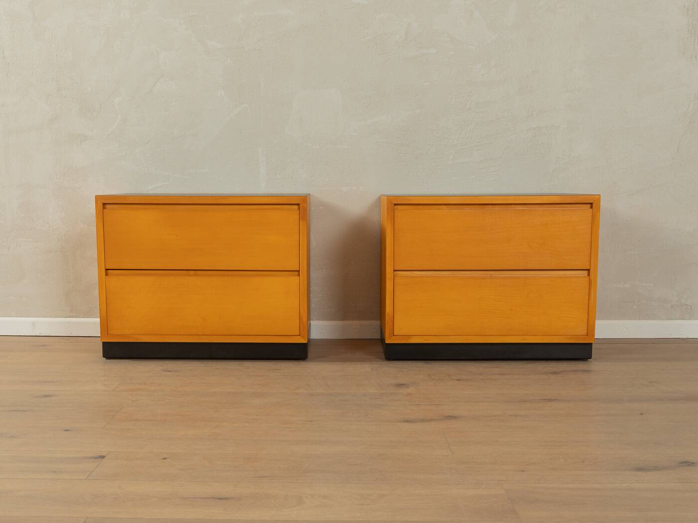 Paire de tables de chevet par WK Möbel, années 1950