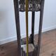 Art Deco umbrella stand from the 1930s, cast iron.