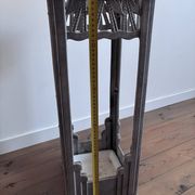 Art Deco umbrella stand from the 1930s, cast iron.