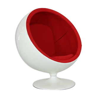 Ball Chair for Kids by Eero Aarnio Ed. Adelta, New Upholstery, 1963