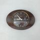 Clock old bayard in formica of the 1950s vintage