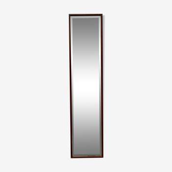 Wall mirror wood frame 119x28cm