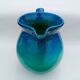 Vintage Mid-Century Ceramic Pitcher in Ombré Style
